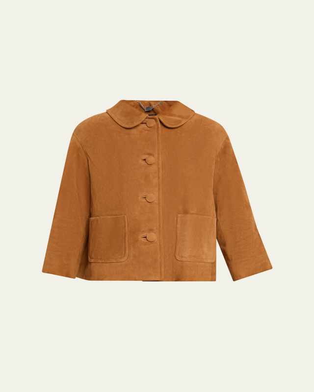 Suede Doll Jacket